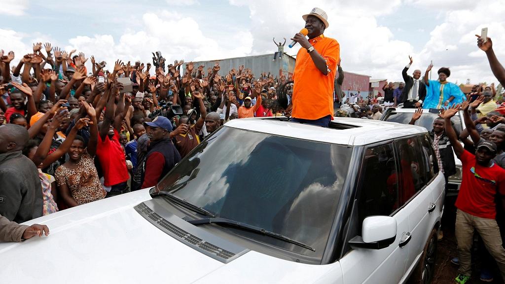 Kenya’s opposition leader Raila Odinga has called for another election